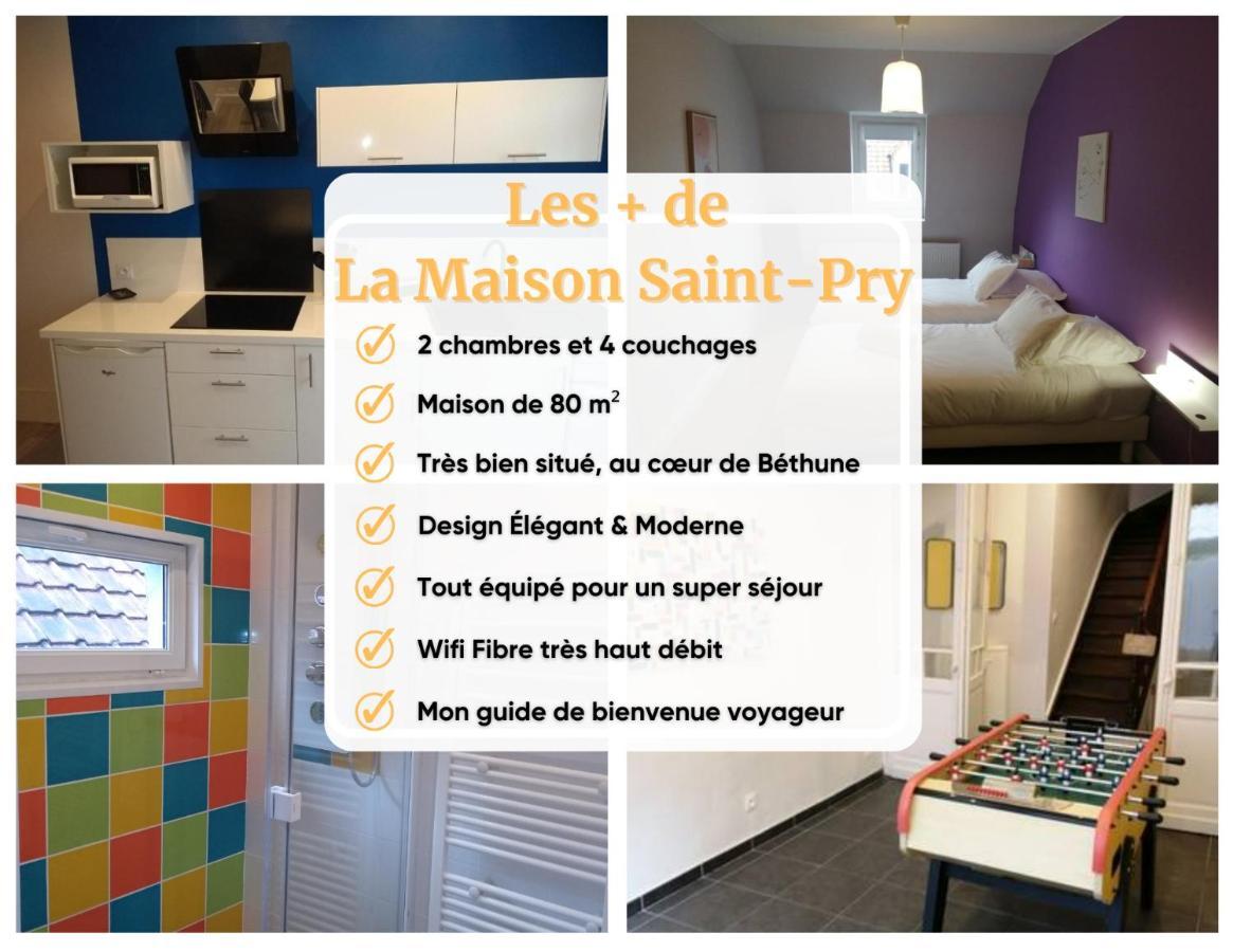 La Maison Saint-Pry Béthune Екстериор снимка